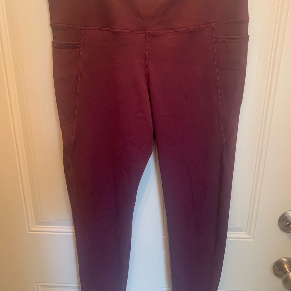 Danskin purple yoga pants. Size L